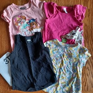 Bundle of four summer tops 3T